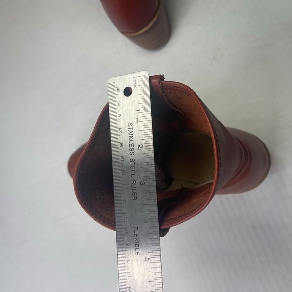 Red Wing Heritage Women's Inez Red Leather Boots size 9.5 - Picture 7 of 11